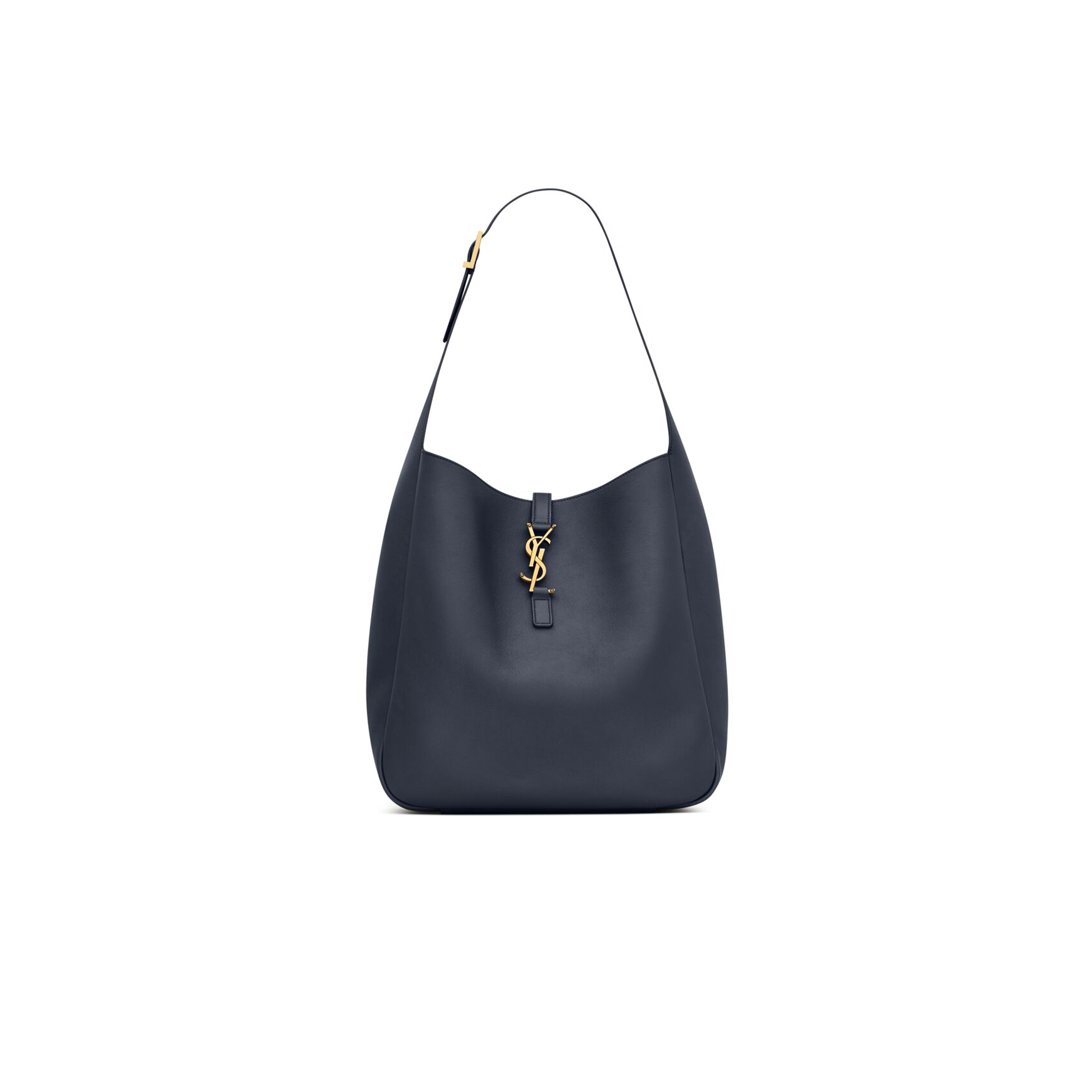 YSL LE 5 À 7 SUPPLE LARGE IN GRAINED LEATHER 753837AAAUQ4100 (30*31*13cm)